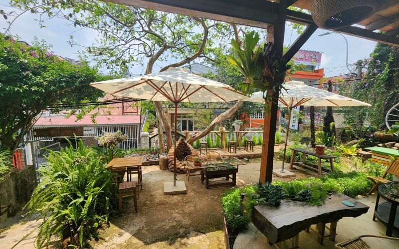 Thềm Nhà Có Hoa Coffee