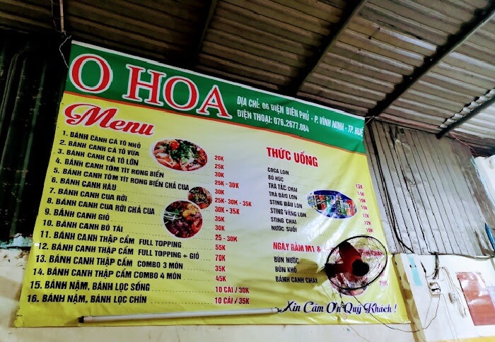 Bánh Canh Cá Lóc O Hoa