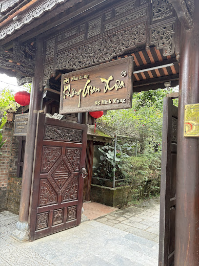 Nhà Hàng Không Gian Xưa