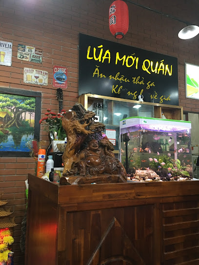 Đặc sản gà nhà, má hàm nướng muối ớt_Lúa Mới Quán