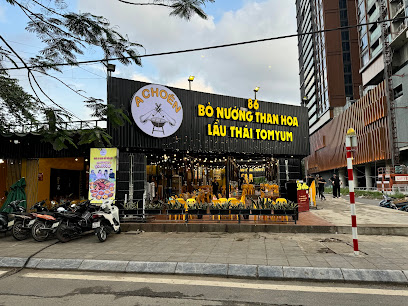 A choén - Bò nướng than hoa cơ sở 1