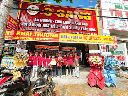 Gà nướng - Cơm lam 3 SANG