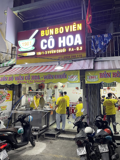 Bún Bò Viên Cô Hoa Vườn Chuối
