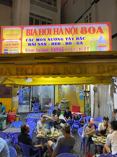 Bia hơi Hà Nội 80A - Bia hơi 80A quận 4