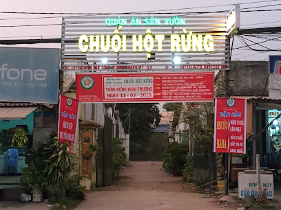 QUÁN ĂN SÂN VƯỜN CHUỐI HỘT RỪNG