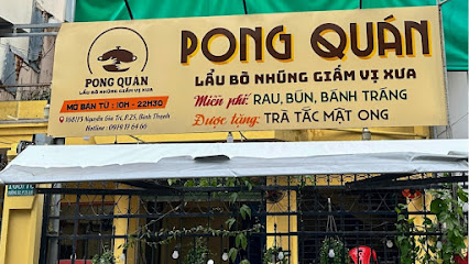 Lẩu Bò Nhúng Giấm Hương Vị Xưa - Pong quán - Nguyễn Gia Trí