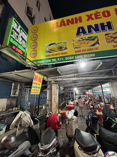 BÁNH XÈO RAU RỪNG ANH TIẾN | BÁNH XÈO NGON BÌNH THẠNH